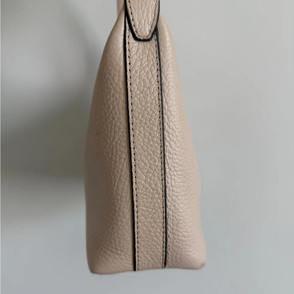 Furla Cream Shoulder Bag with Pink Butterfly Motif - Picture 6 of 11